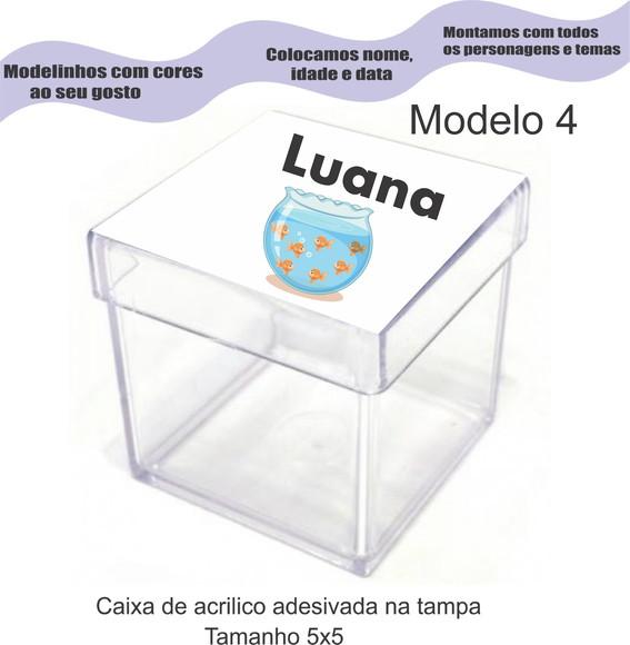 Caixa de Acrílico-aquário