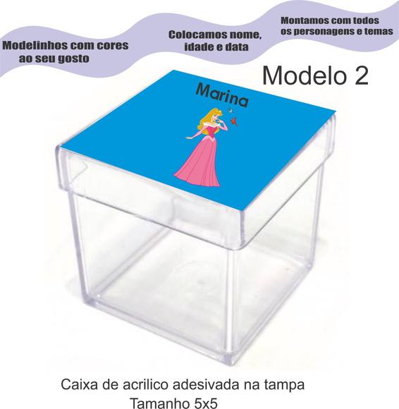 Caixa de Acrílico-aurora