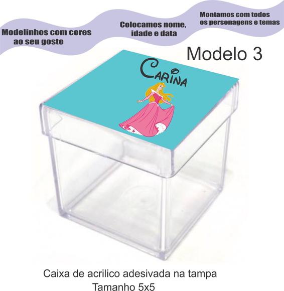 Caixa de Acrílico-aurora