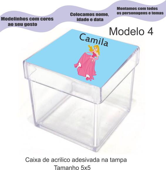 Caixa de Acrílico-aurora