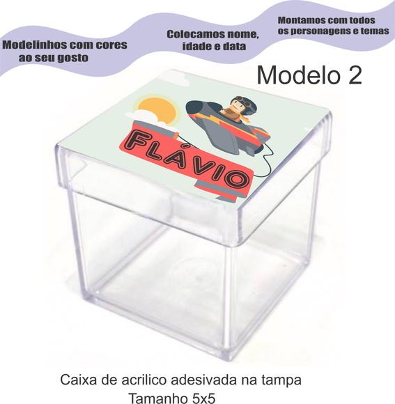 Caixa de Acrílico-aviador