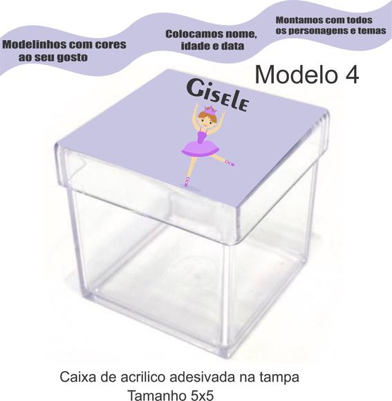 Caixa de Acrílico-bailarina