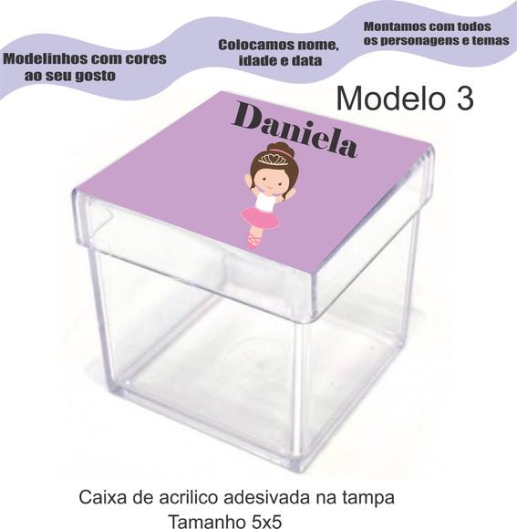 Caixa de Acrílico-bailarina