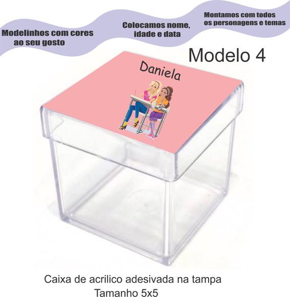 Caixa de Acrílico-barbie