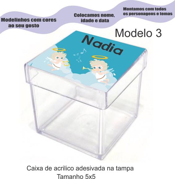 Caixa de Acrílico-batizado