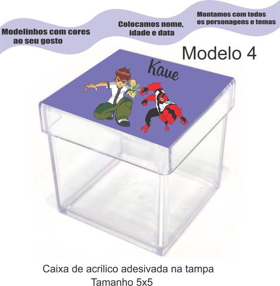 Caixa de Acrílico-ben 10