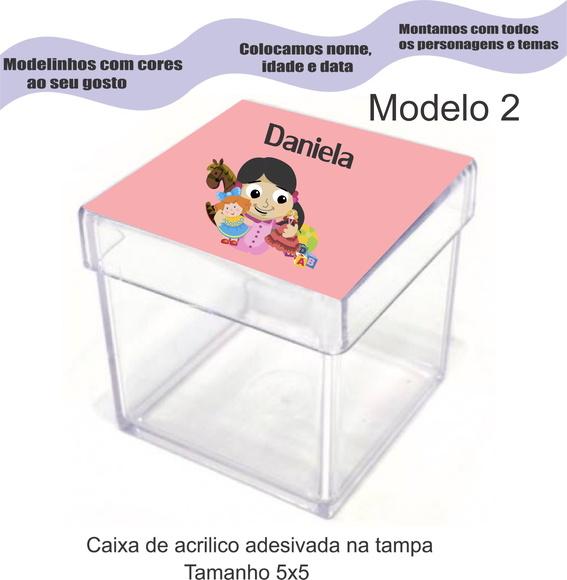 Caixa de Acrílico-boneca