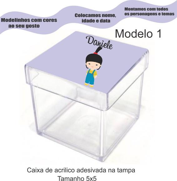 Caixa de Acrílico-boo
