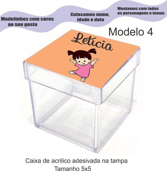 Caixa de Acrílico-boo