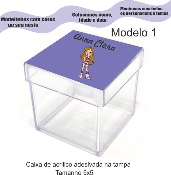 Caixa de Acrílico-bratz