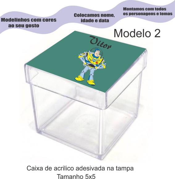 Caixa de Acrílico-buzz Lightyear