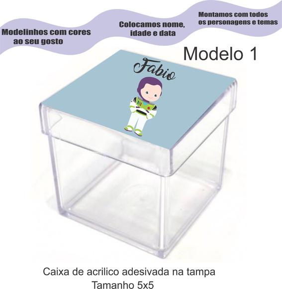 Caixa de Acrílico-buzz Lightyear