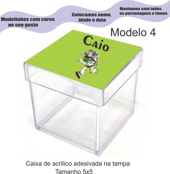 Caixa de Acrílico-buzz Lightyear