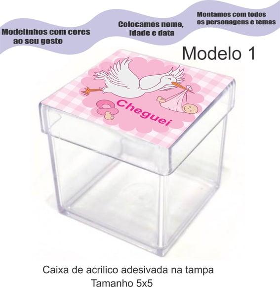 Caixa de Acrílico-chá de Bebê