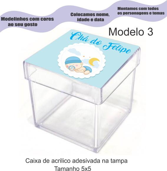 Caixa de Acrílico-chá de Bebê
