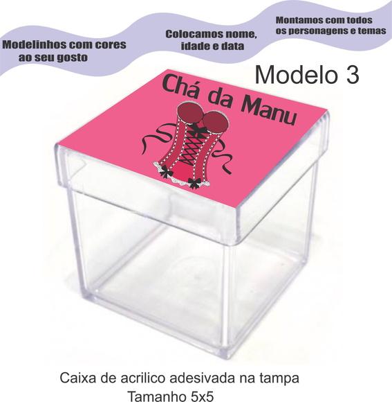 Caixa de Acrílico-chá de Lingerie#2