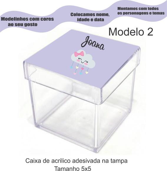Caixa de Acrílico-chuva de Amor