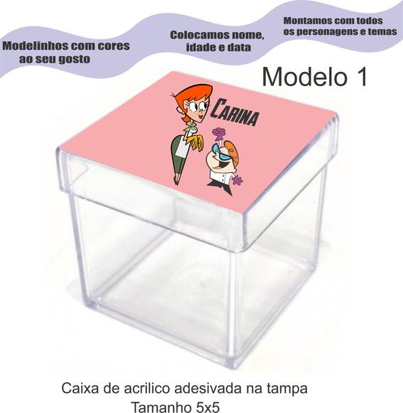 Caixa de Acrílico-dexter