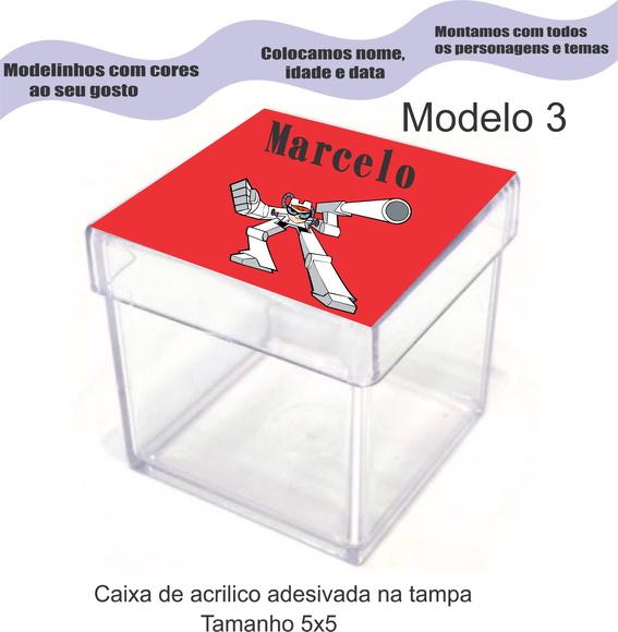 Caixa de Acrílico-dexter