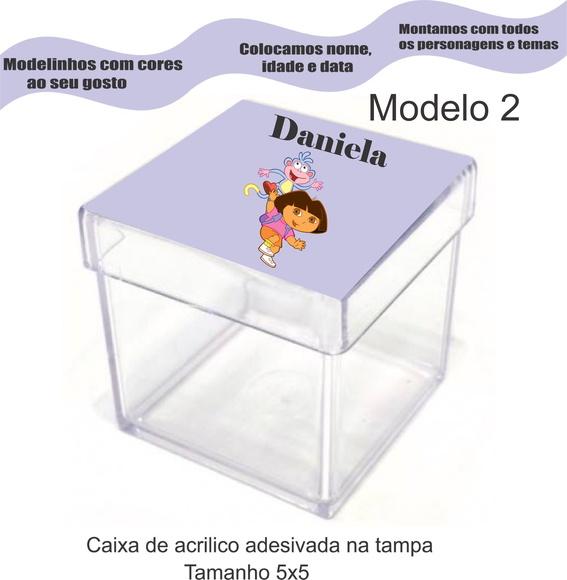 Caixa de Acrílico-dora Aventureira