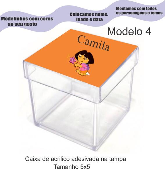 Caixa de Acrílico-dora Aventureira