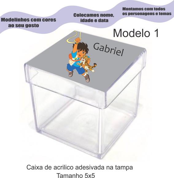 Caixa de Acrílico-dora Aventureira