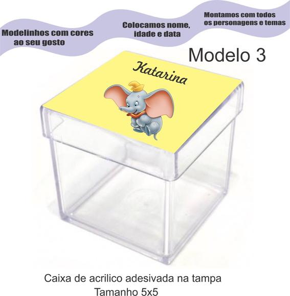 Caixa de Acrílico-dumbo