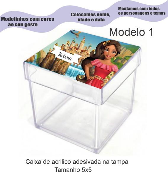 Caixa de Acrílico-elena de Avalor