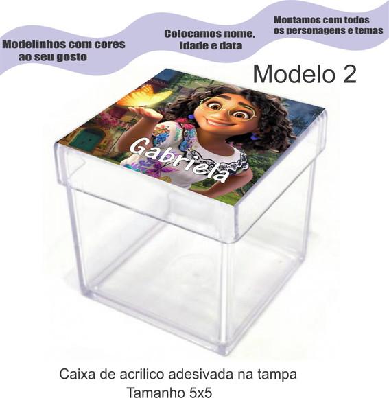 Caixa de Acrílico-encanto