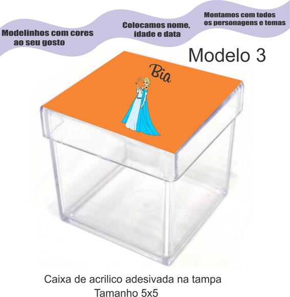 Caixa de Acrílico-frozen