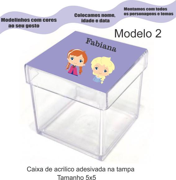 Caixa de Acrílico-frozen