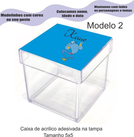 Caixa de Acrílico-genio
