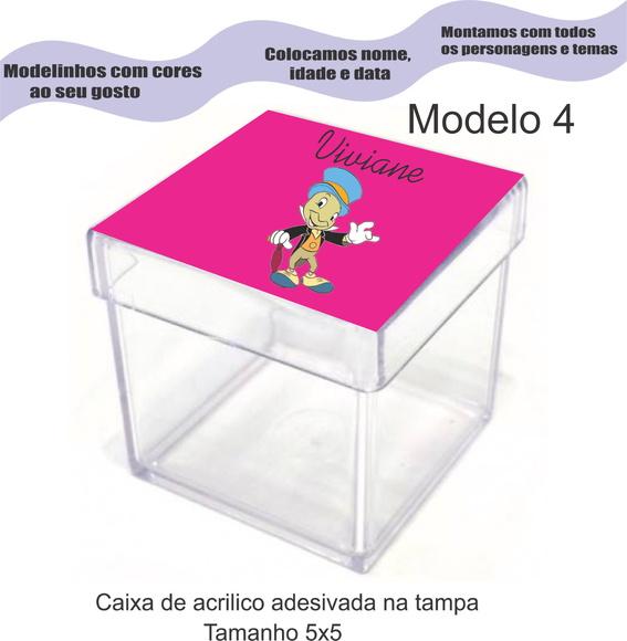 Caixa de Acrílico-grilo Falante