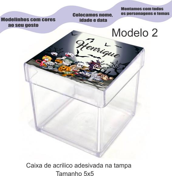Caixa de Acrílico-halloween#2