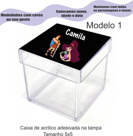 Caixa de Acrílico-hercules