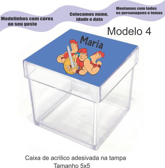 Caixa de Acrílico-hercules