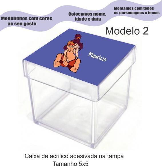 Caixa de Acrílico-hercules