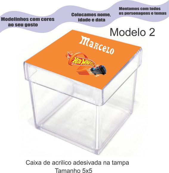 Caixa de Acrílico-hot Whells
