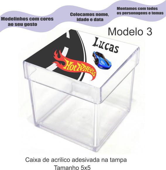 Caixa de Acrílico-hot Whells
