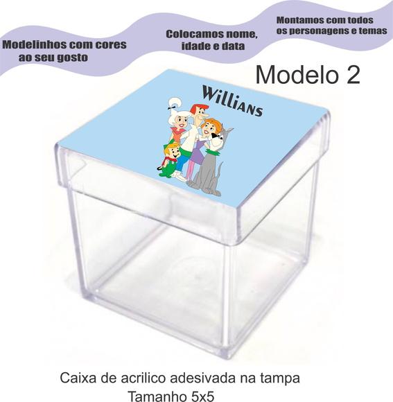 Caixa de Acrílico-jetsons