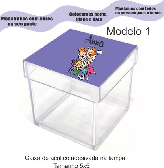 Caixa de Acrílico-jetsons