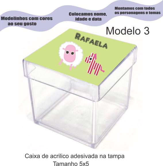 Caixa de Acrílico-lalaloopsy
