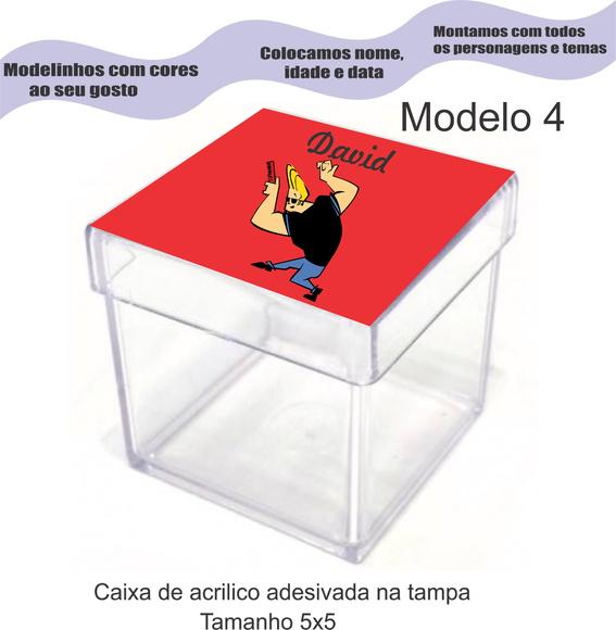 Caixa de Acrílico-johnny Bravo