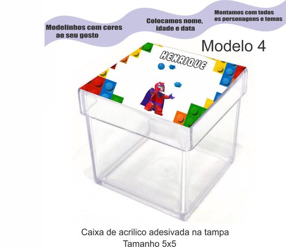 Caixa de Acrílico-lego