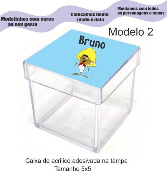 Caixa de Acrílico-ligeirinho