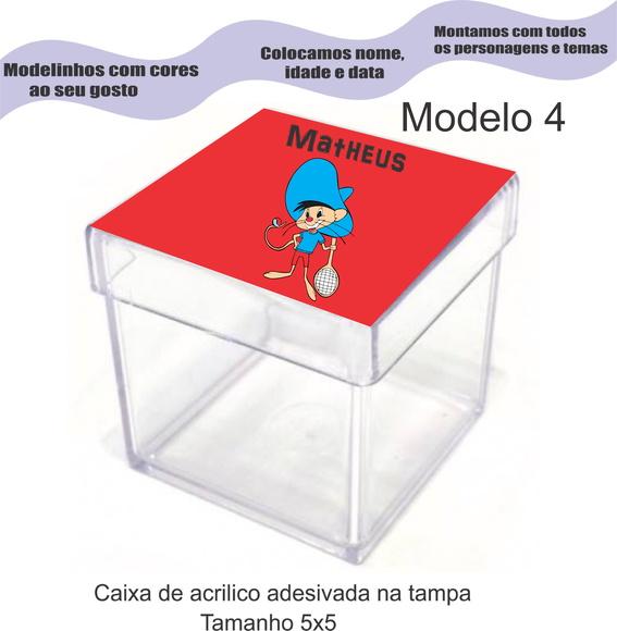 Caixa de Acrílico-ligeirinho