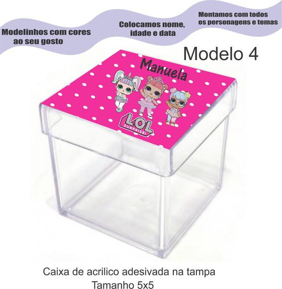 Caixa de Acrílico-lol Surprise