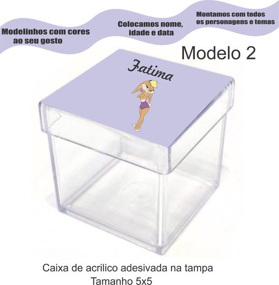 Caixa de Acrílico-lola