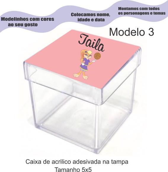 Caixa de Acrílico-lola