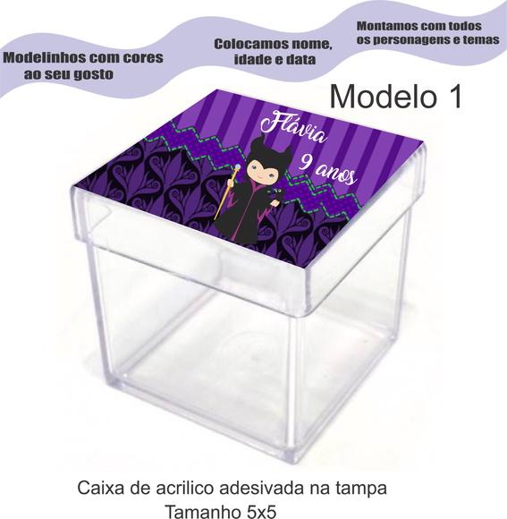 Caixa de Acrílico-malevola